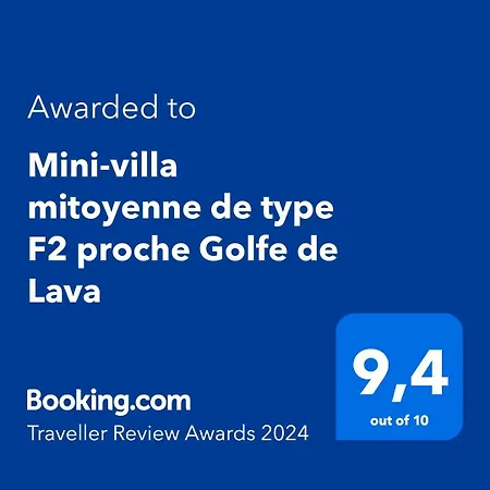 Mini-villa Mitoyenne De Type F2 Proche Golfe De Lava Feriehus
