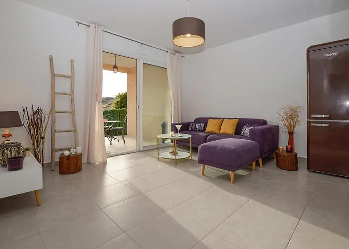 度假居 Mini-villa Mitoyenne De Type F2 Proche Golfe De Lava 阿帕涅托